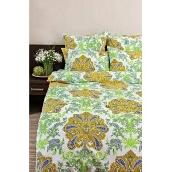 Комплект постельного белья         семейный из поплина        с наволочками 50х70 2 шт Кружево Ночь Нежна