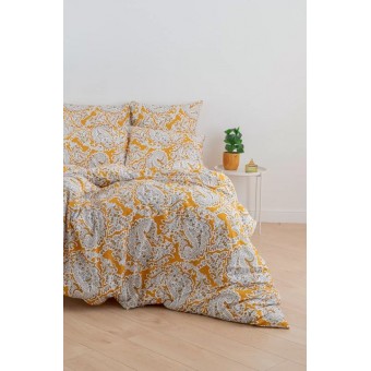 Комплект постельного белья        семейный из перкаля        с наволочками 70х70 2 шт