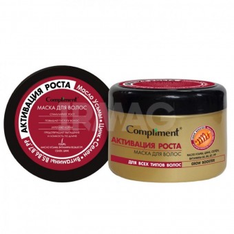 915151 Compliment Маска для волос Grow Booster Активация роста, 500 мл