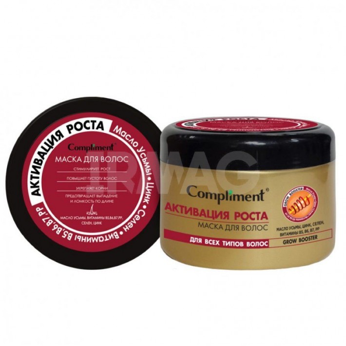 915151 Compliment Маска для волос Grow Booster Активация роста, 500 мл