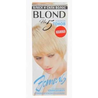 ES Эстель Краска д/волос гель/Интенсивный Осветлитель д/волос на 5 тонов BLOND