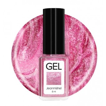 10.25 Лак GEL 6 мл тон 160 искрящийся розовый
