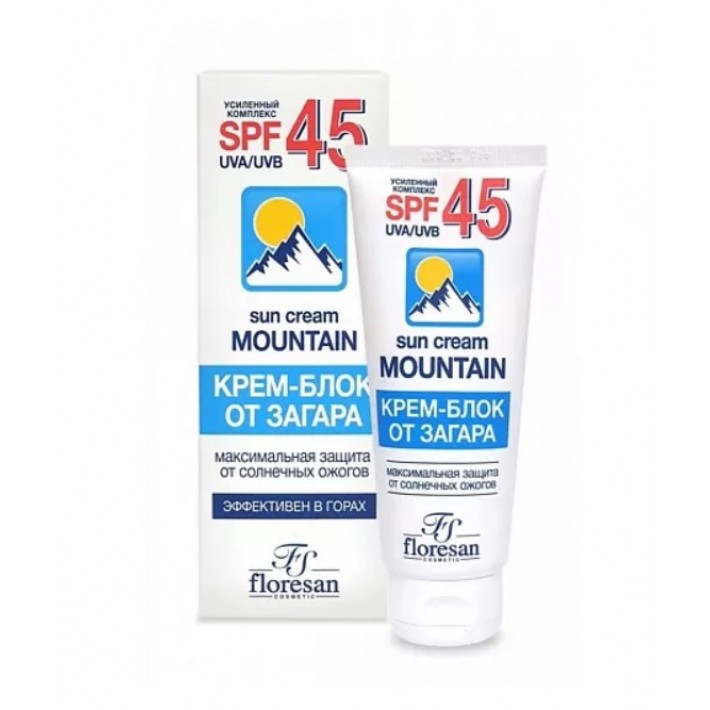 Ф-289 Крем блок от загара SPF 45.Водостойкий