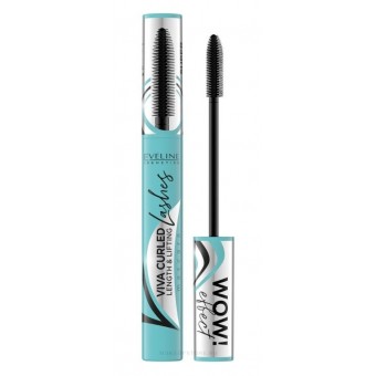 Eveline VIVA CURLED LASHES! Тушь д/ресниц удлинение и подкручивание 10мл черная