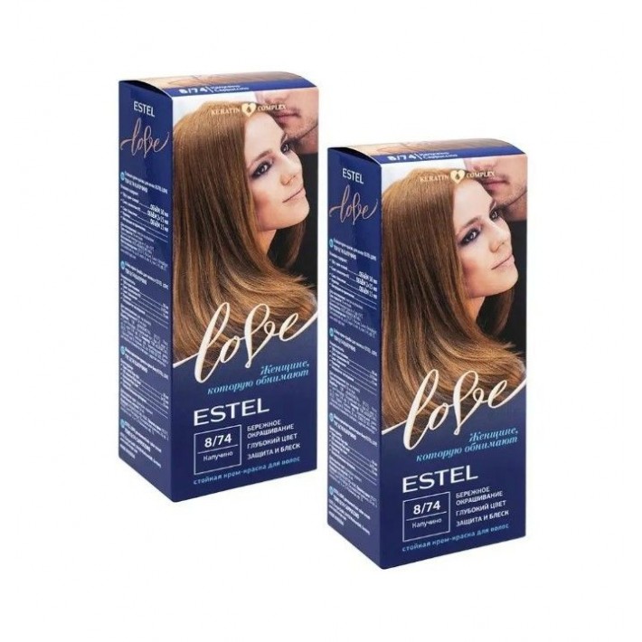 Estel Love Крем-краска д/волос 8/74 Капучино