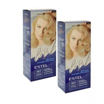 Estel Love Крем-краска д/волос 10/7 Блондин сатиновый