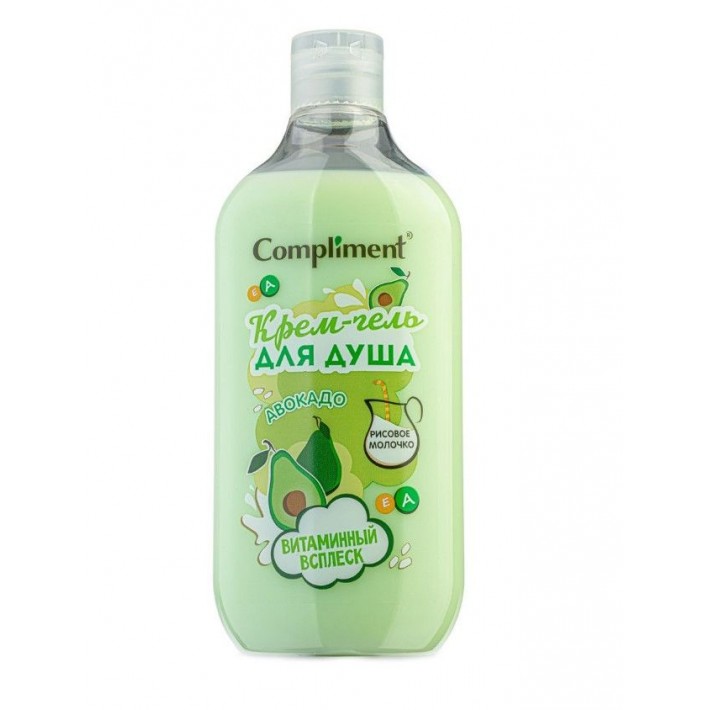 912075 Compliment Крем-гель для душа Витаминный всплеск, 500мл
