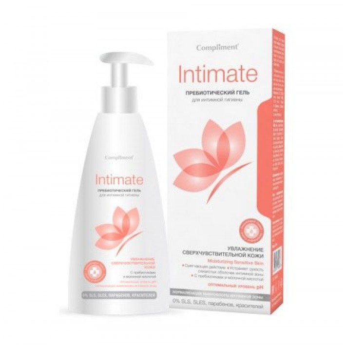 799266 Compliment Intimate Гель для интимной гигиены с пребиотиками 250 мл