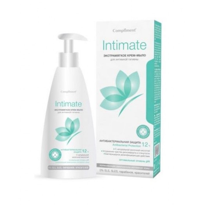 799280 Compliment Intimate Экстрамягкое Крем-мыло для интимной гигиены 250 мл