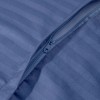 Комплект постельного белья 1,5 спальный из сатина-страйп с наволочками 50х70 2 шт Однотонное Amore Mio