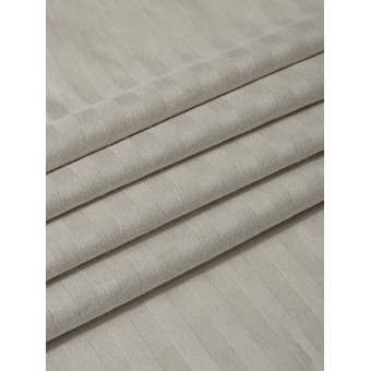 Комплект постельного белья         двуспальный из сатина-страйп        с наволочками 70х70 2 шт Однотонное Amore Mio