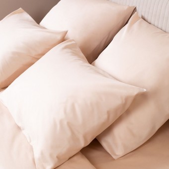 Комплект постельного белья         1,5 спальный из сатина        с наволочками 70х70 2 шт Однотонное Ecotex  