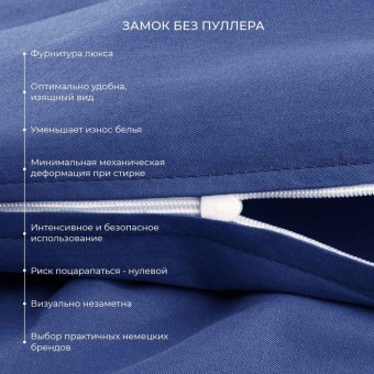 Комплект постельного белья         1,5 спальный из сатина        с наволочками 70х70 2 шт Однотонное Ecotex