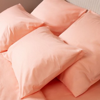 Комплект постельного белья         двуспальный из сатина        с наволочками 50х70 2 шт и с наволочками 70х70 2 шт Однотонное Ecotex