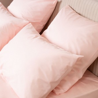 Комплект постельного белья         евро из сатина        с наволочками 50х70 2 шт и с наволочками 70х70 2 шт Однотонное Ecotex  