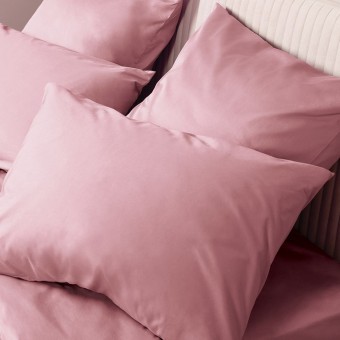 Комплект постельного белья         семейный из сатина        с наволочками 50х70 2 шт и с наволочками 70х70 2 шт Однотонное Ecotex