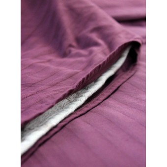 Комплект постельного белья         1,5 спальный из сатина-страйп        с наволочками 70х70 2 шт Однотонное Cotton Line  