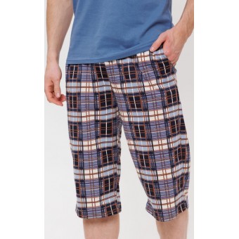 Костюм  мужской       из кулирки    футболка с бриджами