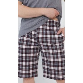 Пижама  мужская       из кулирки    футболка с шортами