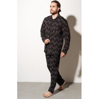 Пижама  мужская           рубашка с брюками