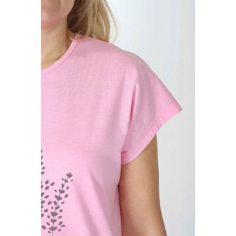 Пижама  женская       трикотажная    футболка с шортами