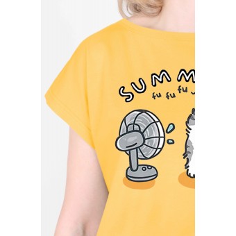 Пижама  женская       из кулирки    футболка с шортами   в ассортименте