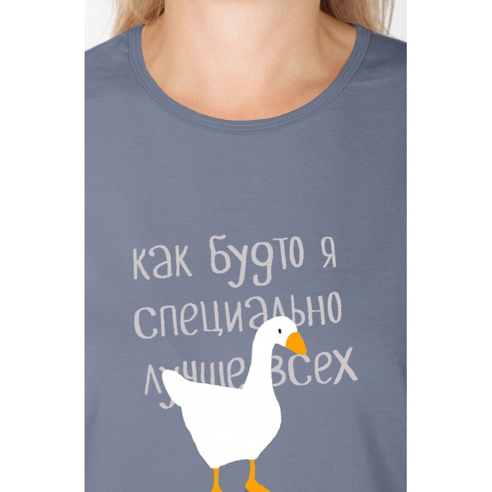 Пижама женская трикотажная футболка с шортами