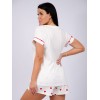 Пижама женская из кулирки футболка с шортами