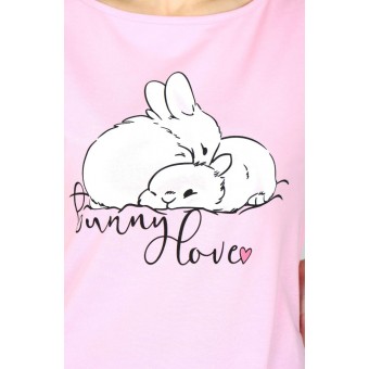 Пижама  женская       кулирка    футболка + бриджи   в ассортименте