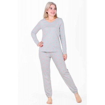 Пижама  женская       из кулирки    футболка с брюками