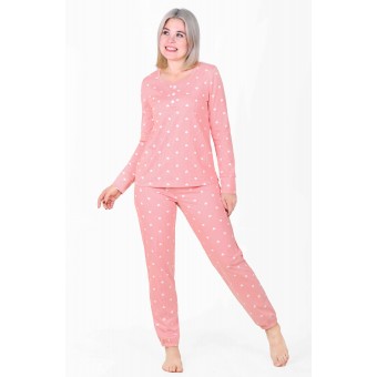 Пижама  женская       из кулирки    футболка с брюками