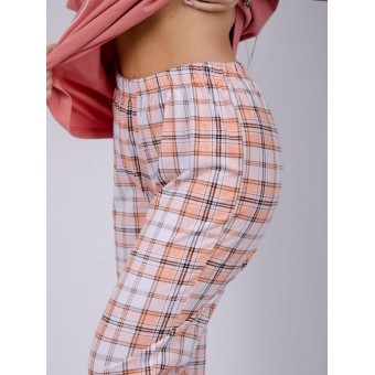 Пижама  женская       из кулирки    футболка с брюками