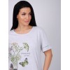 Пижама женская из кулирки футболка с брюками
