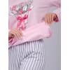 Пижама женская из футера кофта с брюками