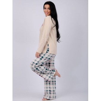 Пижама  женская       из футера    кофта с брюками