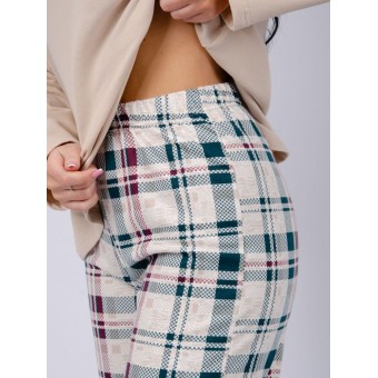 Пижама  женская       из футера    кофта с брюками