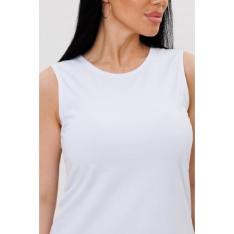 Пижама  женская       из кулирки    майка с шортами   Белый, Синий  Животные Kuzina