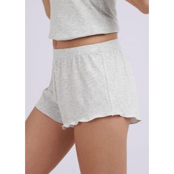 Пижама  женская       Кашкорсе    майка с шортами   Светло-серый