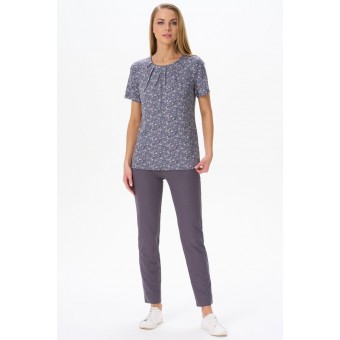 Джемпер  женский       из вискозы       фиолетовый  Прованс