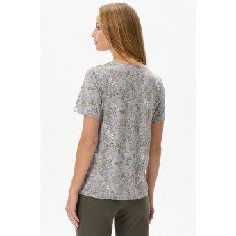 Джемпер  женский       из вискозы       серый