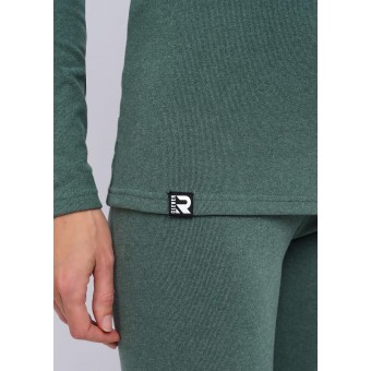 Джемпер теплый женский       Рибана       Темно-зеленый