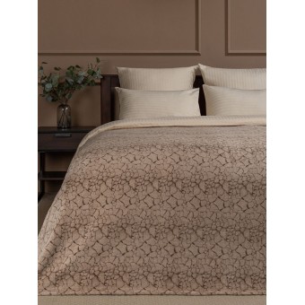 Плед     универсальный 150х200  1,5 спальный из велсофта       разноцветный  Рисунок TexRepublic  