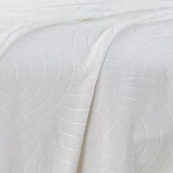 Плед     универсальный 150х200  1,5 спальный из велсофта  280 г/м2     белый  Однотонное, Орнамент Орионтекс  