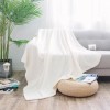 Плед универсальный 150х200 1,5 спальный из велсофта 320 г/м2 Однотонное, Зигзаг Орионтекс