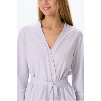 Халат  женский       трикотажный   с запахом  с длинным рукавом       