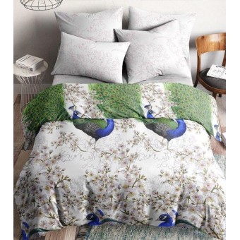 Комплект постельного белья         1,5 спальный из бязи        с наволочками 70х70 2 шт Рисунок Ночь Нежна