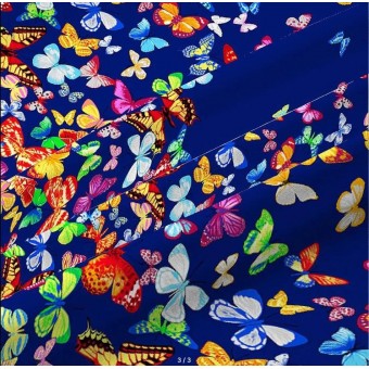 Комплект постельного белья         1,5 спальный из бязи        с наволочками 70х70 2 шт Бабочки Василиса