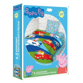 Комплект постельного белья  детский       1,5 спальный из бязи        с наволочкой 70х70 Животные Уютный дом