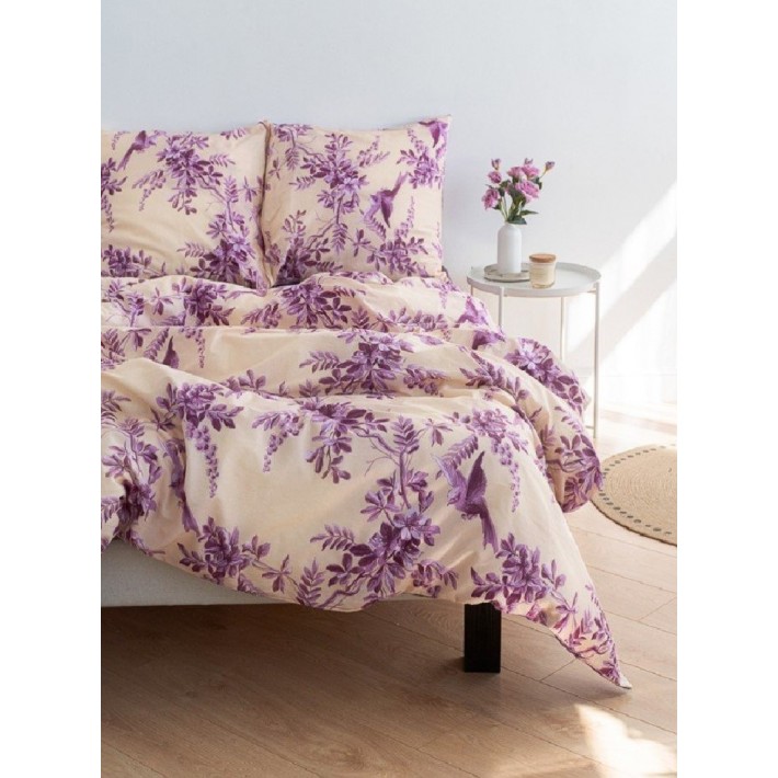 Комплект постельного белья 1,5 спальный из перкаля с наволочками 70х70 2 шт Double Dreams