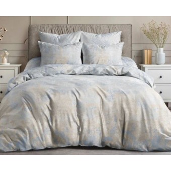 Комплект постельного белья         1,5 спальный из поплина        с наволочками 70х70 2 шт Узор Морозный лес